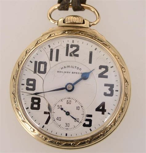 hamilton railway special pocket watch